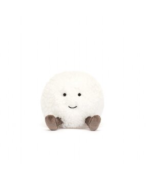 Jellycat Knuffel Amuseable Snowball Sneeuwbal Jellycat Knuffel Amuseable Snowball Sneeuwbal
