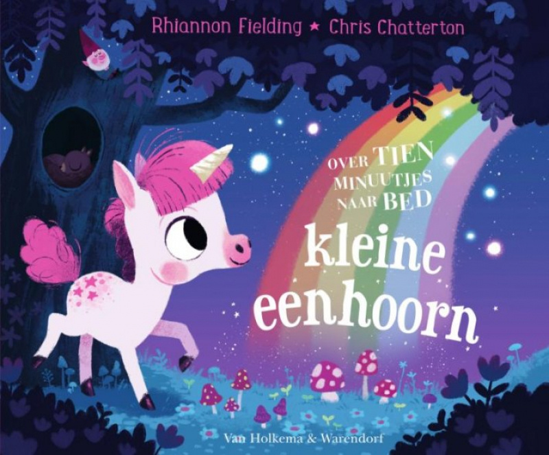 Over tien minuutjes naar bed, kleine eenhoorn afbeelding