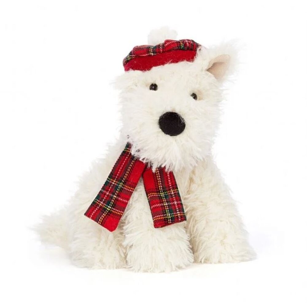 Jellycat Winter Warmer Munro Scottie Dog Jellycat Winter Warmer Munro Scottie Dog