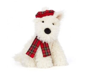 Jellycat Winter Warmer Munro Scottie Dog Jellycat Winter Warmer Munro Scottie Dog