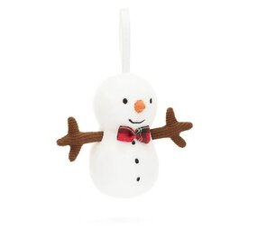 Jellycat Festive Folly Snowman Jellycat Festive Folly Snowman