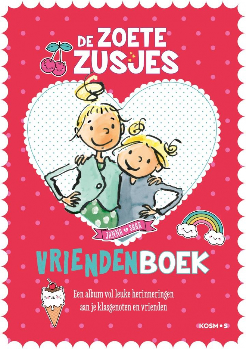 De Zoete Zusjes Vriendenboekje afbeelding