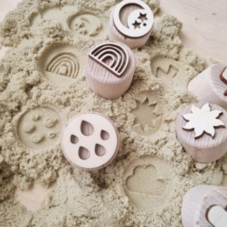 Kiddi Houten stempelset| Het weer Kiddi Houten stempelset| Het weer