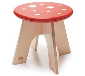 Tender Leaf Toys Houten Kinderkrukje| Champignon Tender Leaf Toys Houten Kinderkrukje| Champignon