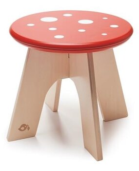 Tender Leaf Toys Houten Kinderkrukje| Champignon