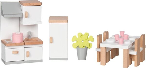 Goki Houten poppenhuis accessoires |Keuken Goki Houten poppenhuis accessoires |Keuken