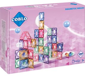 Coblo Knikkerbaan Pastel  100 stuks Coblo Knikkerbaan Pastel  100 stuks