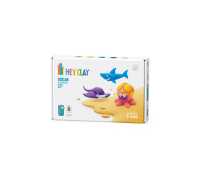 Hey Clay Interactieve Boetseerklei Ocean (6 kleuren) Hey Clay Interactieve Boetseerklei Ocean (6 kleuren)
