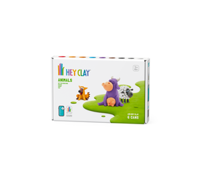 Hey Clay Interactieve Boetseerklei Animals (6 kleuren) Hey Clay Interactieve Boetseerklei Animals (6 kleuren)