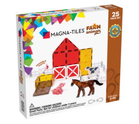 Magna Tiles Boerderijdieren Farm Animals 25 stuks Magna Tiles Boerderijdieren Farm Animals 25 stuks