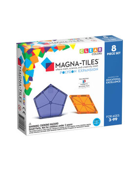 Magna Tiles Uitbreidingsset Polygons 8 stuks Magna Tiles Uitbreidingsset Polygons 8 stuks