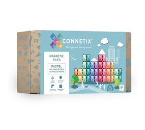 Connetix Magnetische Tegels Pastel Rectangle Pack 24 stuks Connetix Magnetische Tegels Pastel Rectangle Pack 24 stuks