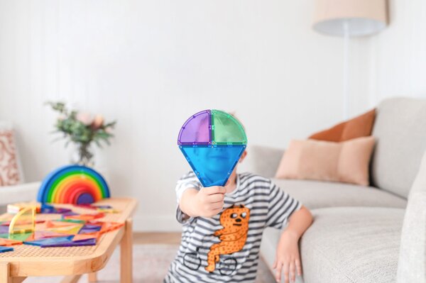 Connetix Magnetische Tegels Rainbow Shape Expansion 36 stuks