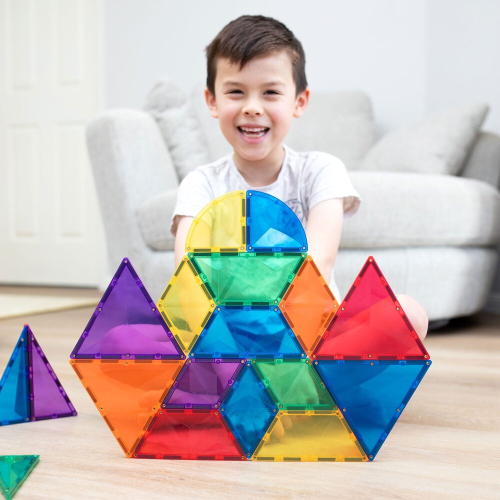 Connetix Magnetische Tegels Rainbow Shape Expansion 36 stuks