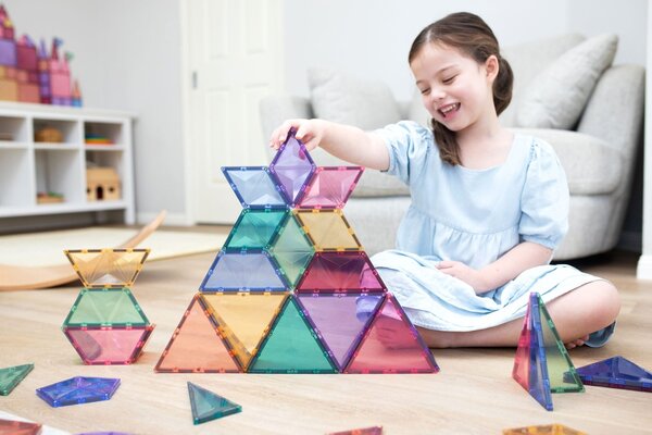 Connetix Magnetische Tegels Pastel Shape Expansion 48 stuks Connetix Magnetische Tegels Pastel Shape Expansion 48 stuks