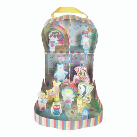 Floss & Rock Speelkoffer Rainbow Fairy Playbox Floss & Rock Speelkoffer Rainbow Fairy Playbox