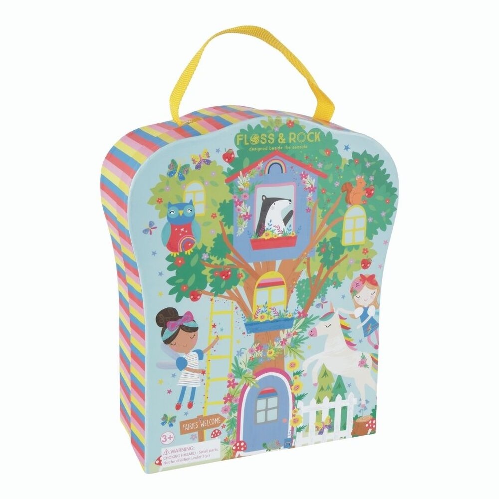 Floss & Rock Speelkoffer Rainbow Fairy Playbox Floss & Rock Speelkoffer Rainbow Fairy Playbox