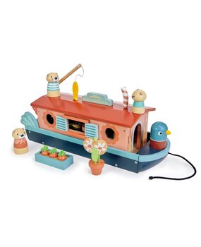 Tender Leaf Toys Kanaalboot