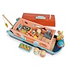 Tender Leaf Toys Kanaalboot Tender Leaf Toys Kanaalboot