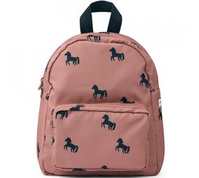 Liewood Rugtas Allan Backpack | Horses Dark Rosetta Liewood Rugtas Allan Backpack | Horses Dark Rosetta