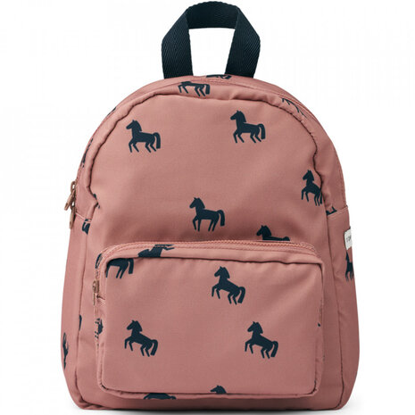 Liewood Rugtas Allan Backpack | Horses Dark Rosetta Liewood Rugtas Allan Backpack | Horses Dark Rosetta