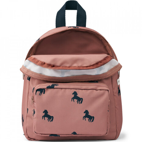 Liewood Rugtas Allan Backpack | Horses Dark Rosetta Liewood Rugtas Allan Backpack | Horses Dark Rosetta