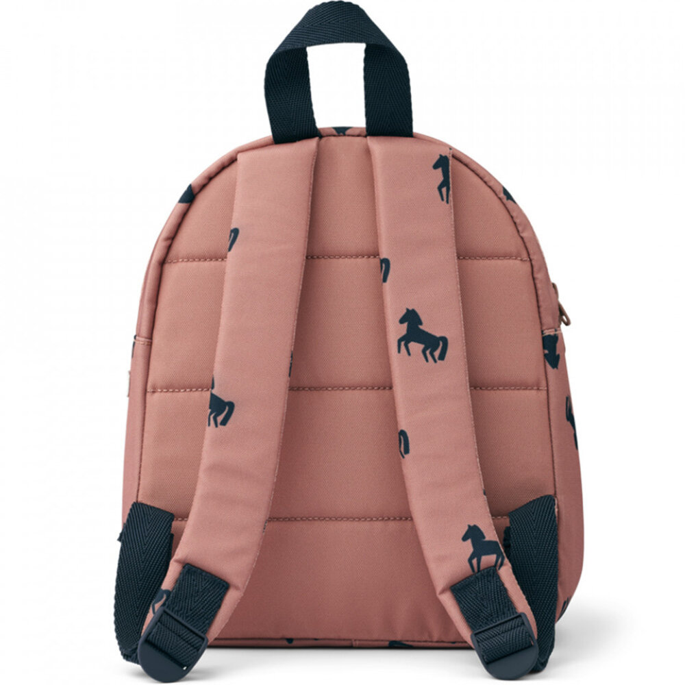 Liewood Rugtas Allan Backpack | Horses Dark Rosetta Liewood Rugtas Allan Backpack | Horses Dark Rosetta