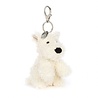 Jellycat Sleutelhanger Munro Scottie Dog Bag Charm Jellycat Sleutelhanger Munro Scottie Dog Bag Charm