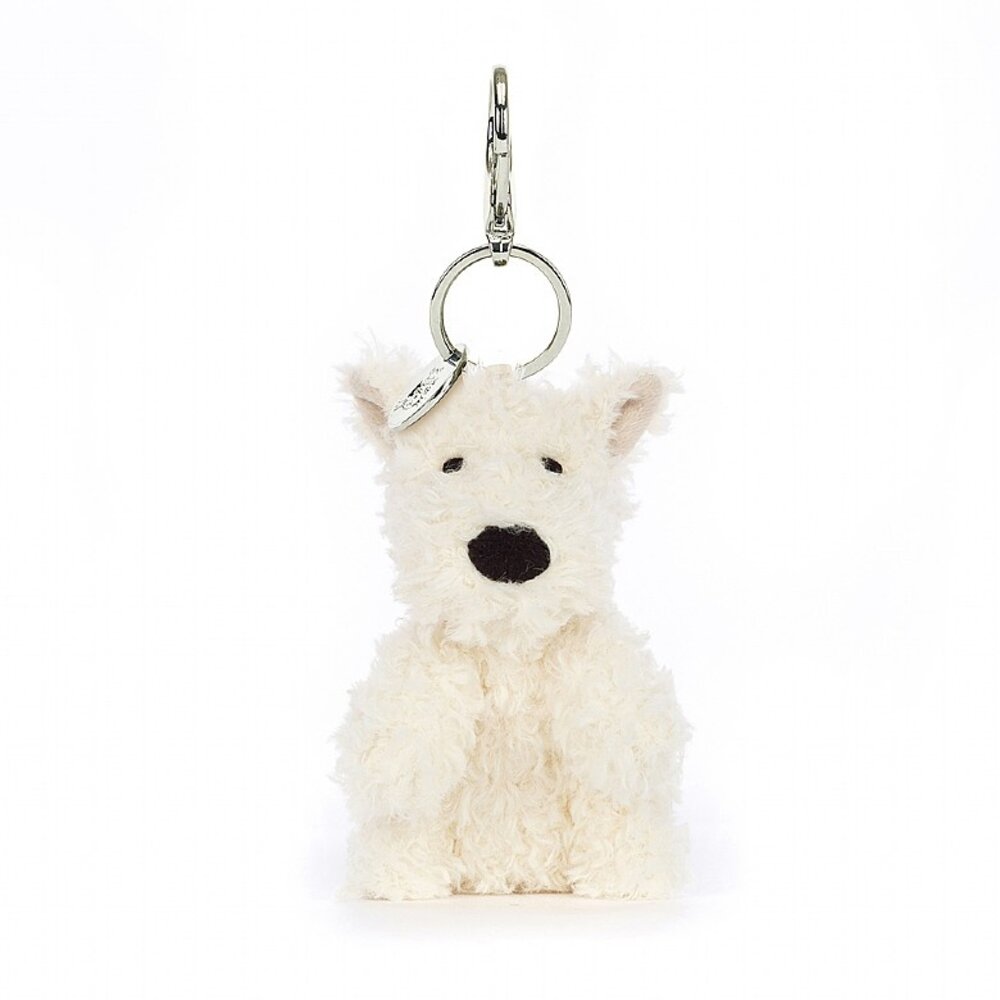 Jellycat Sleutelhanger Munro Scottie Dog Bag Charm Jellycat Sleutelhanger Munro Scottie Dog Bag Charm
