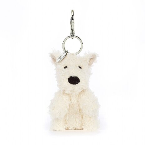 Jellycat Sleutelhanger Munro Scottie Dog Bag Charm Jellycat Sleutelhanger Munro Scottie Dog Bag Charm