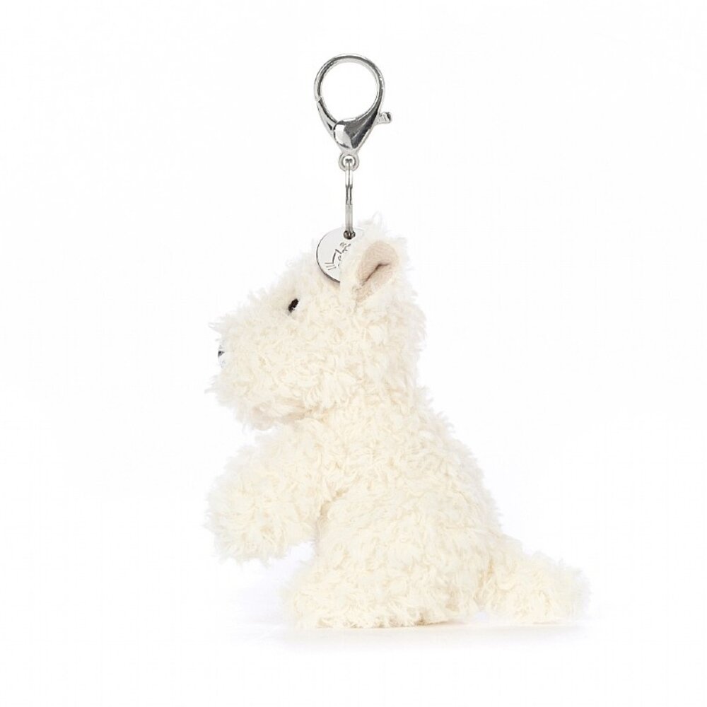 Jellycat Sleutelhanger Munro Scottie Dog Bag Charm Jellycat Sleutelhanger Munro Scottie Dog Bag Charm