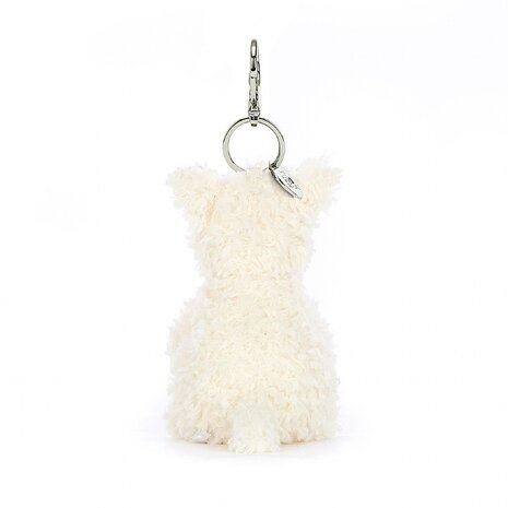 Jellycat Sleutelhanger Munro Scottie Dog Bag Charm Jellycat Sleutelhanger Munro Scottie Dog Bag Charm