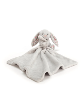 Jellycat Knuffeldoek Bashful Blossom Silver Bunny Soother