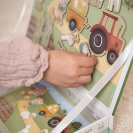 Little Dutch Magnetisch speelbord Little Farm Little Dutch Magnetisch speelbord Little Farm