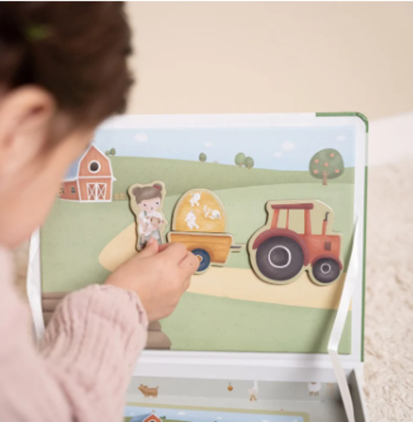 Little Dutch Magnetisch speelbord Little Farm Little Dutch Magnetisch speelbord Little Farm