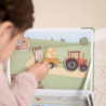 Little Dutch Magnetisch speelbord Little Farm Little Dutch Magnetisch speelbord Little Farm