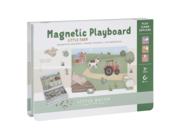 Little Dutch Magnetisch speelbord Little Farm Little Dutch Magnetisch speelbord Little Farm
