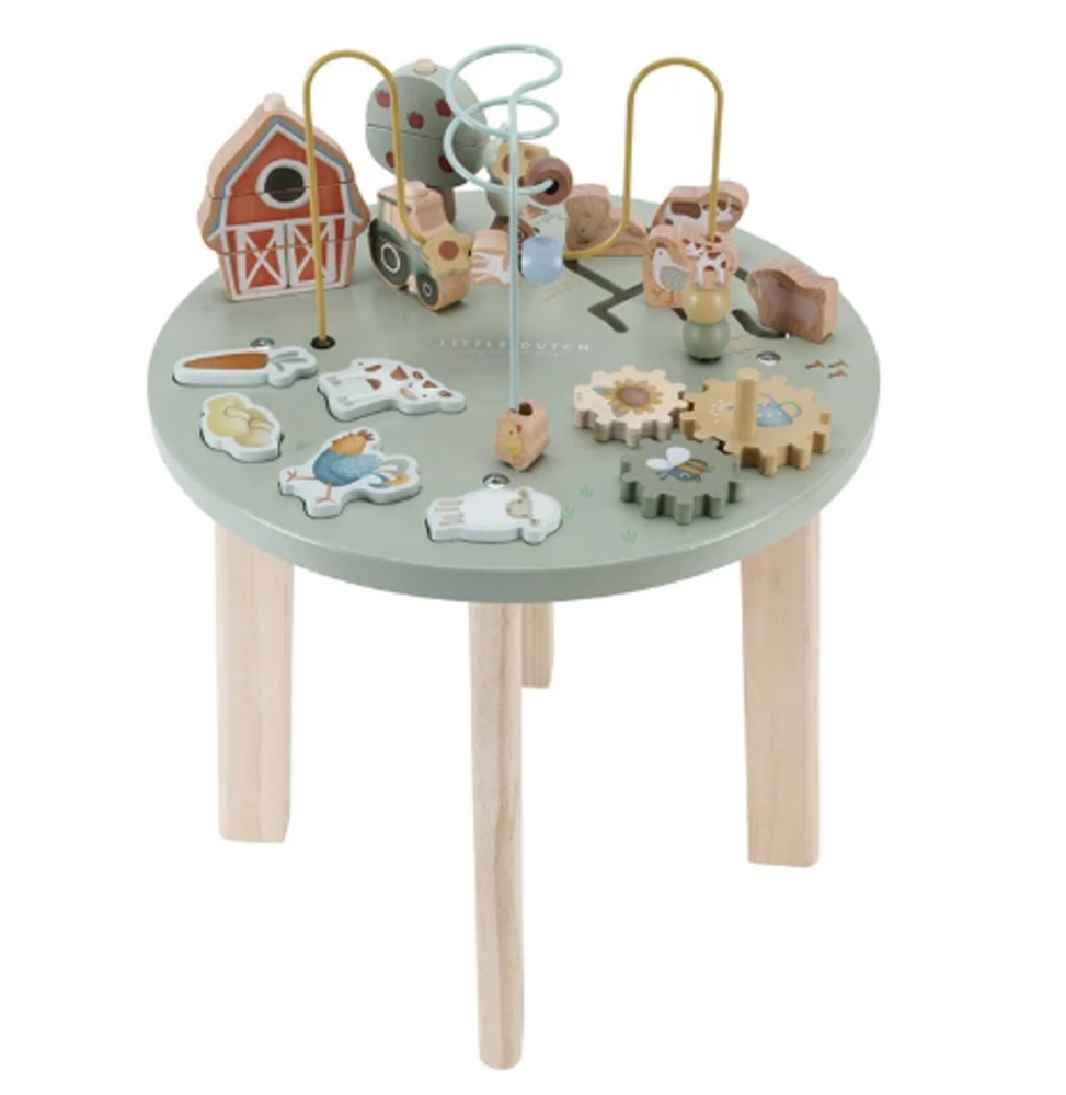 Little Dutch Activiteitentafel Little Farm Little Dutch Activiteitentafel Little Farm