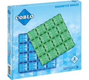 Coblo Baseplates 2 stuks  Classic Coblo Baseplates 2 stuks  Classic