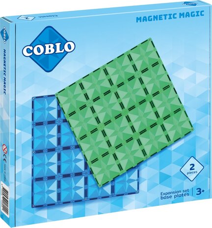 Coblo Baseplates 2 stuks Classic Coblo Baseplates 2 stuks Classic