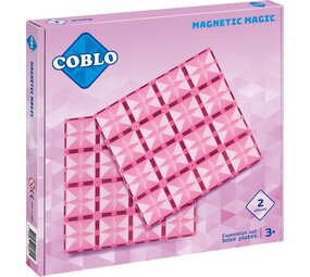 Coblo Baseplates 2 stuks  Pastel Coblo Baseplates 2 stuks  Pastel