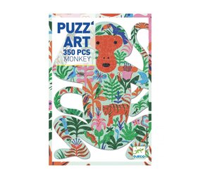 Djeco Silhouet Puzzel Aap ( 350 stukjes) Djeco Silhouet Puzzel Aap ( 350 stukjes)