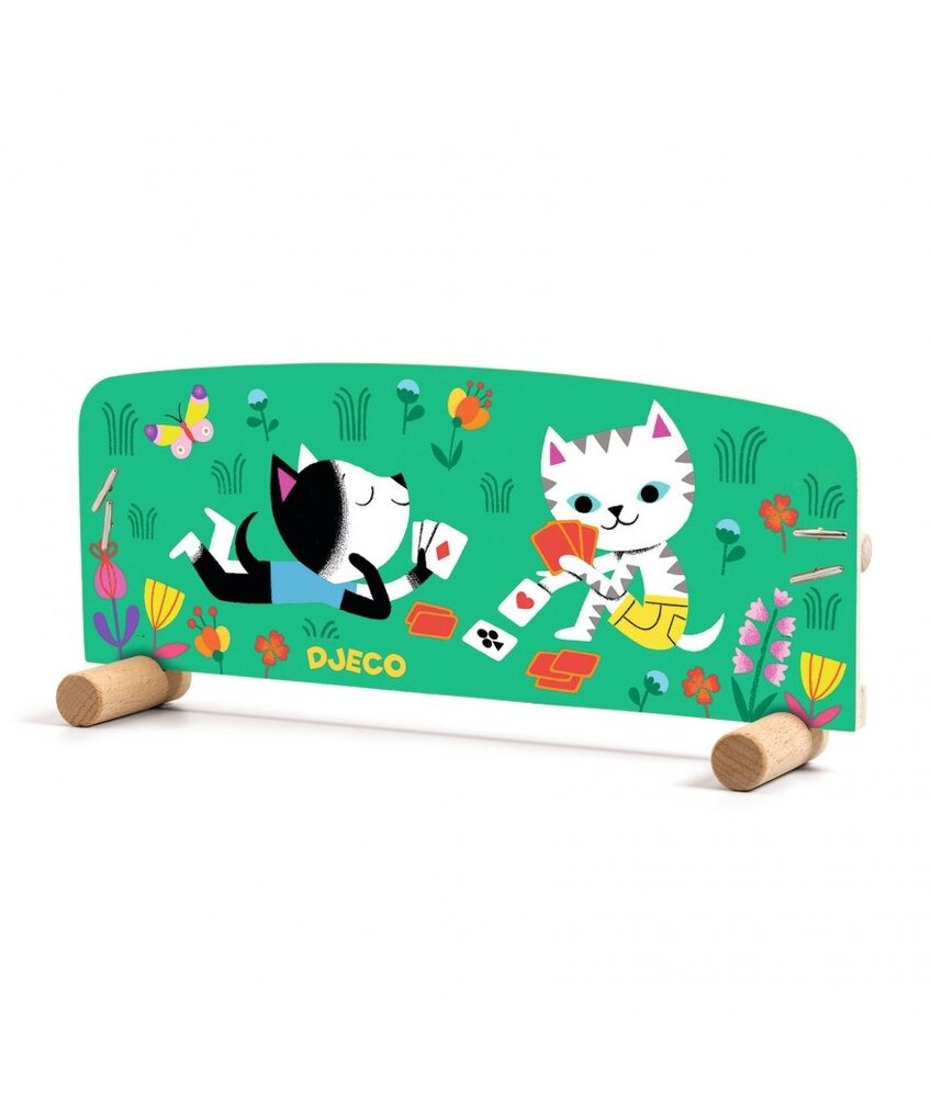 Djeco Houten kaartenhouder Djeco Houten kaartenhouder