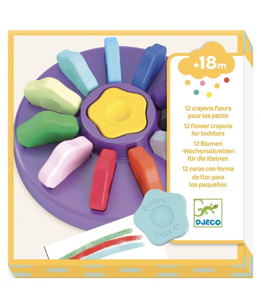 Djeco Bloemenkrijtjes Djeco Bloemenkrijtjes
