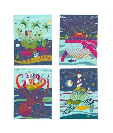 Djeco Krasplaatjes erop-eronder Djeco Krasplaatjes erop-eronder