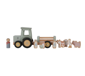 Little Dutch Tractor met trailer | Little Farm Little Dutch Tractor met trailer | Little Farm