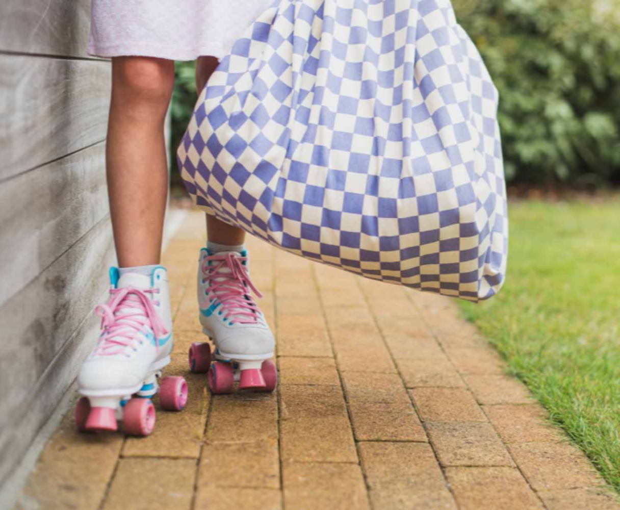 Play & Go Opbergzak | Vichy Purple Play & Go Opbergzak | Vichy Purple