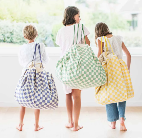 Play & Go Opbergzak | Vichy Green Play & Go Opbergzak | Vichy Green