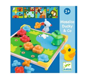 Djeco Mozaïek puzzel Ducky & Co Djeco Mozaïek puzzel Ducky & Co