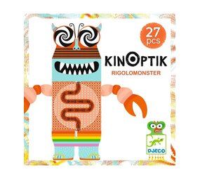 Djeco Kinoptik Rigolomonster Bouw en Animatie Set Djeco Kinoptik Rigolomonster Bouw en Animatie Set